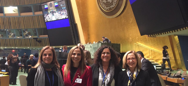 María Isabel Aranda participa en conferencia sobre el Estatus de la Mujer de Naciones Unidas
