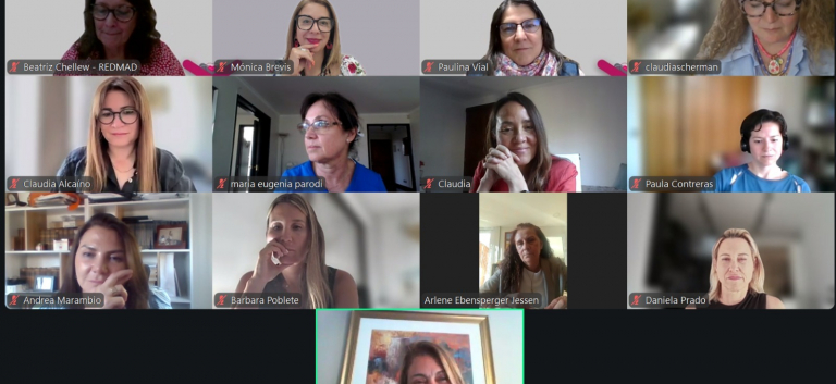 Once socias participan de la Bienvenida REDMAD