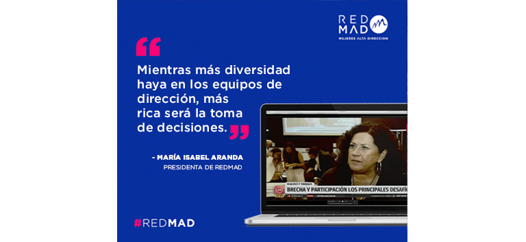 María Isabel Aranda en TVN: «Mientras más diversidad, más rica va a ser la toma de decisiones»