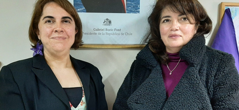 Mónica Rivera Farías se reúne con Claudia Morales Courtin, Seremi de la Mujer y Equidad de Género en Maule