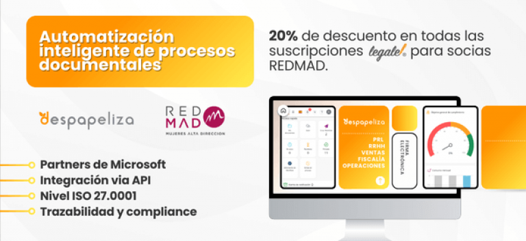 Nueva alianza junto a Despapeliza: beneficios exclusivos para nuestras socias