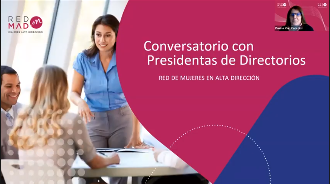 Conversatorio REDMAD: Presidentas de directorios