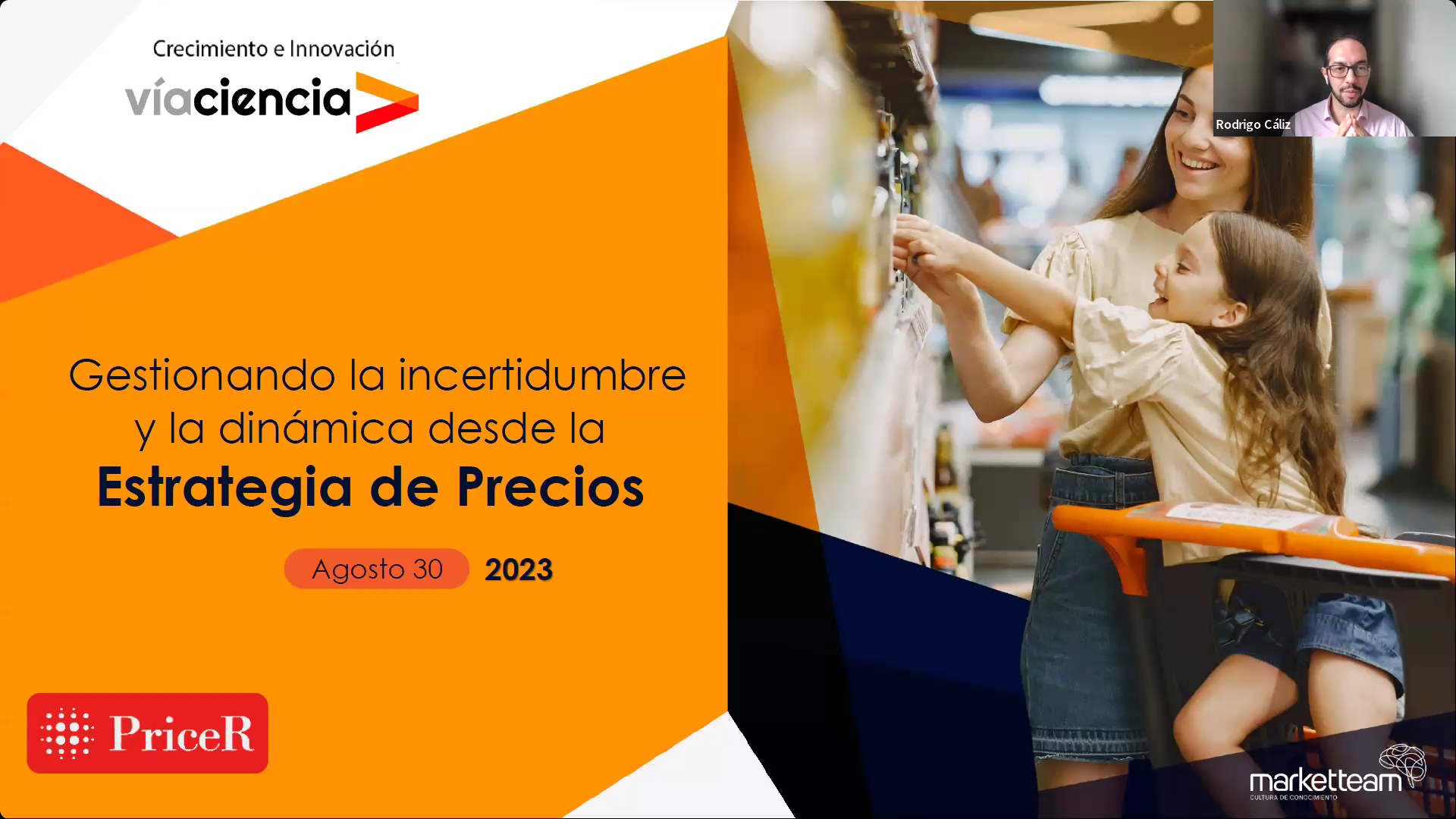 Mesa de Marketing y Ventas, AIM y VíaCiencia presentan la charla: «Pricing en tiempos de incertidumbre»