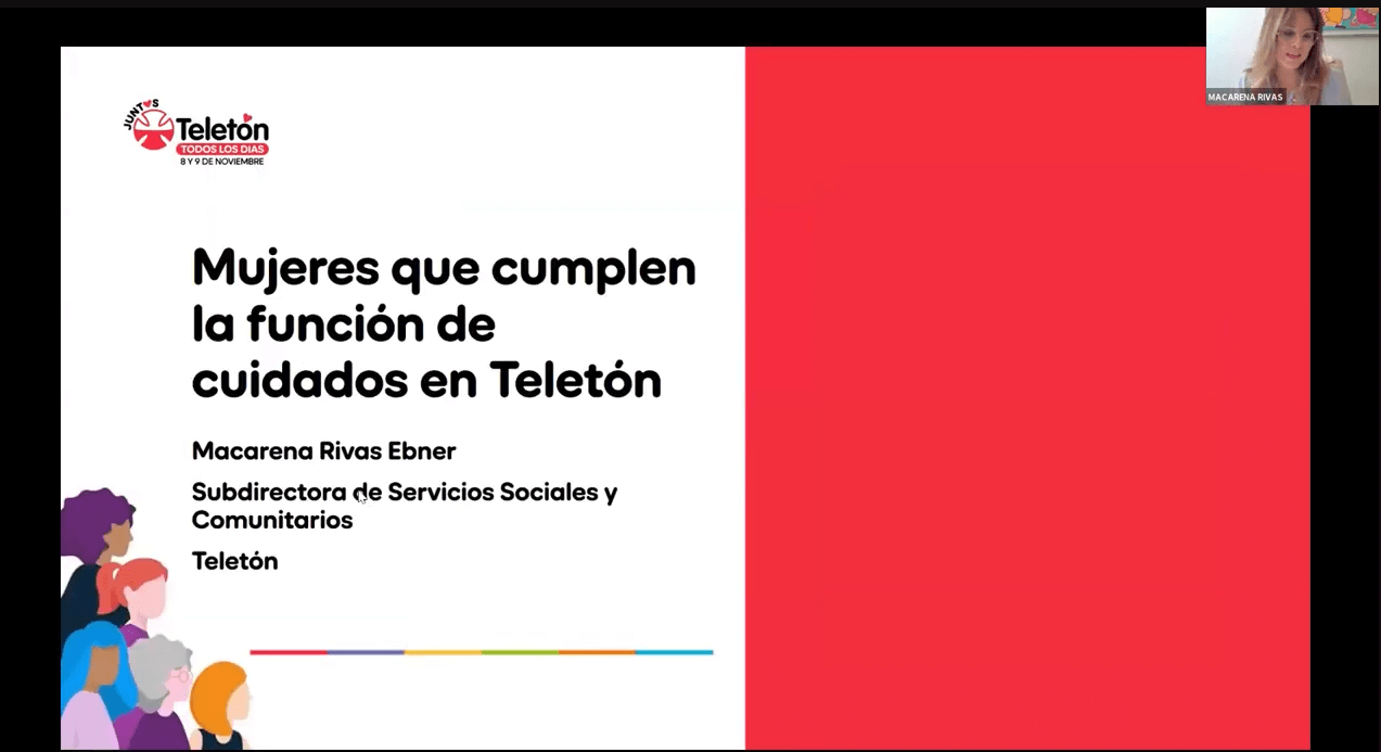 Charla online «La relevancia del apoyo en mujeres cuidadoras»